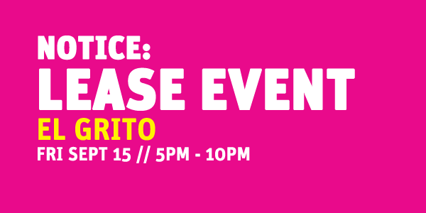LEASE EVENT: EL GRITO @ Grand Park's Event Lawn (Between Spring St. and Broadway) | Los Angeles | California | United States