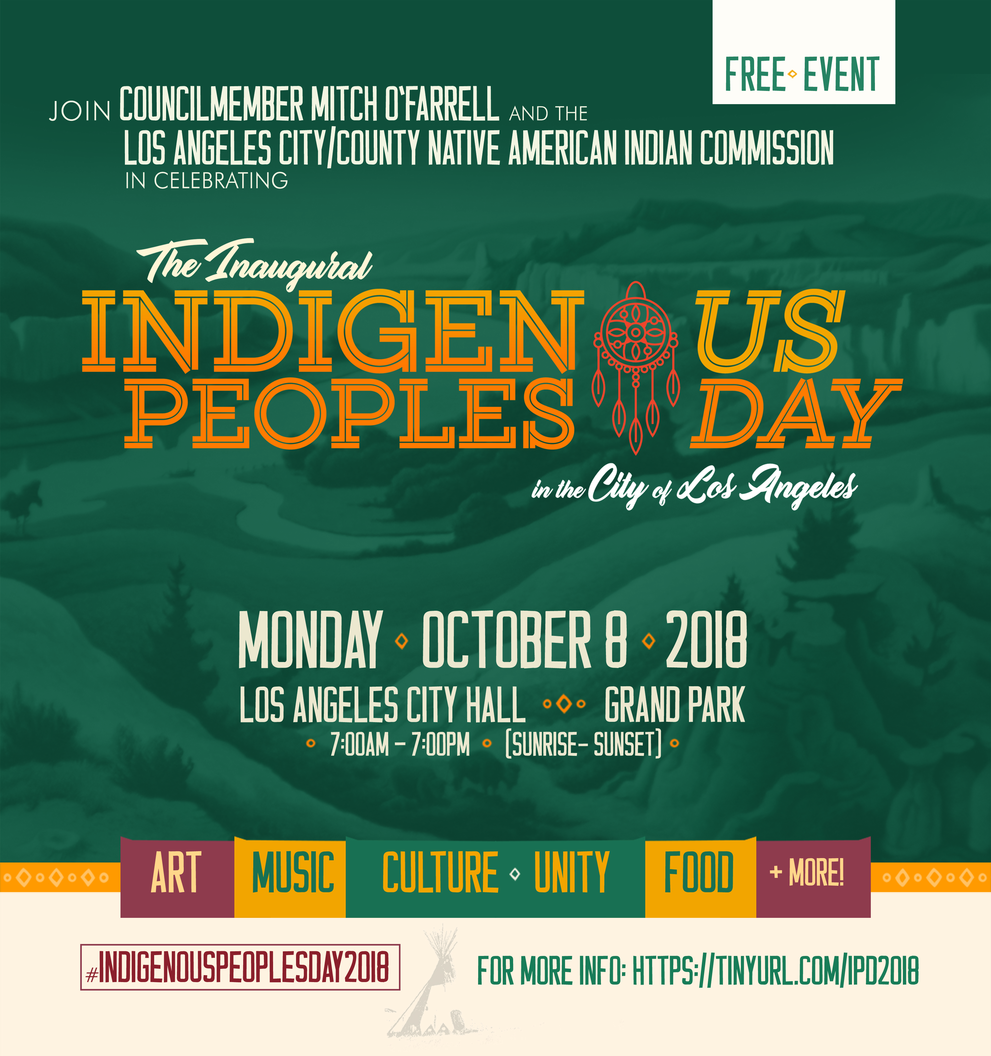EVENT: Indigenous Peoples Day Los Angeles @ Grand Park  | Los Angeles | California | United States