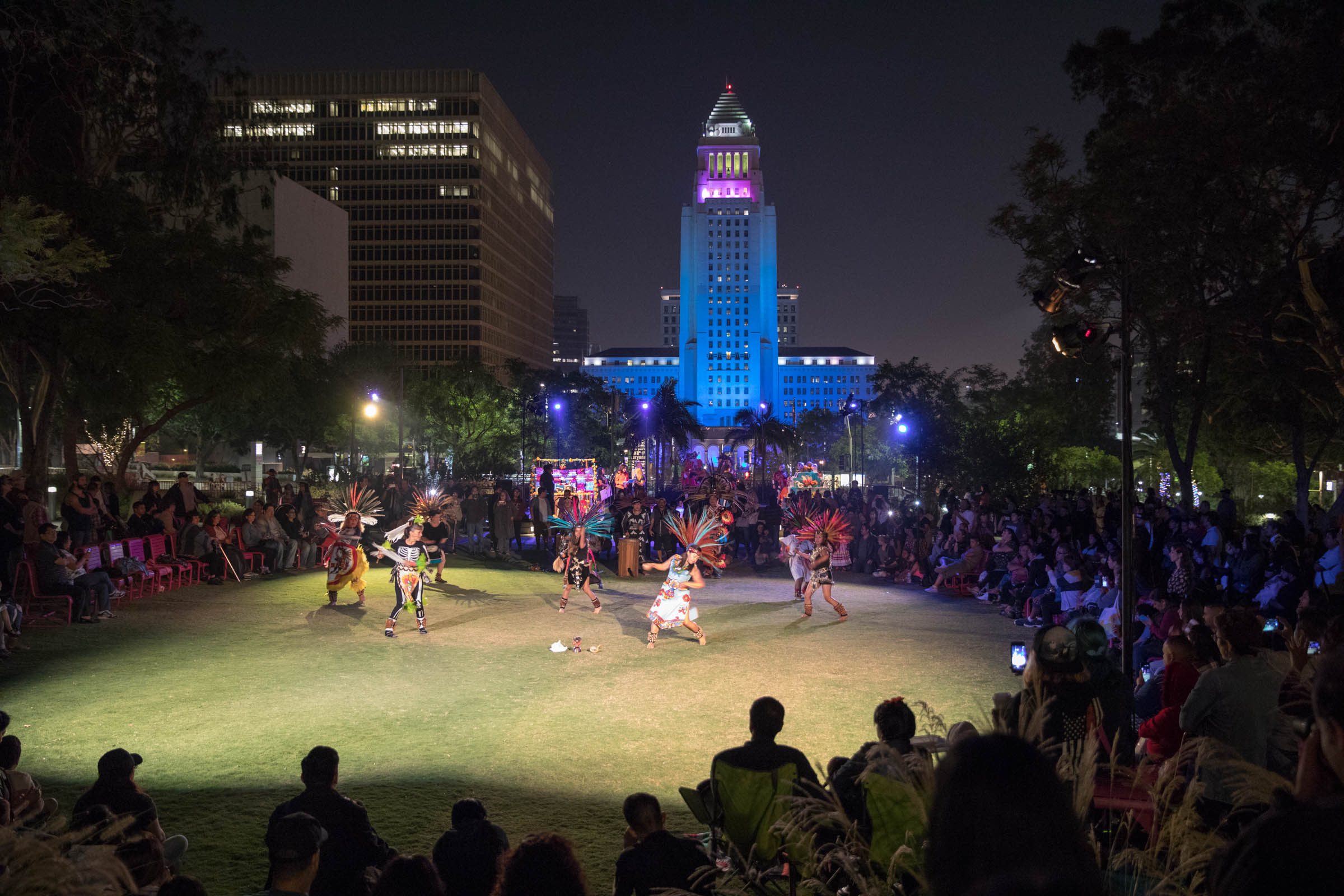Grand Park presents Noche de Ofrenda @ Grand Park's Performance Lawn (between Grand and Hill)  | Los Angeles | California | United States