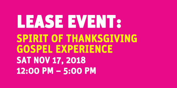 LEASE EVENT: Spirit of Thanksgiving Gospel Experience @ Grand Park Performance Lawn + Olive Court (between Grand and Hill) | Los Angeles | California | United States