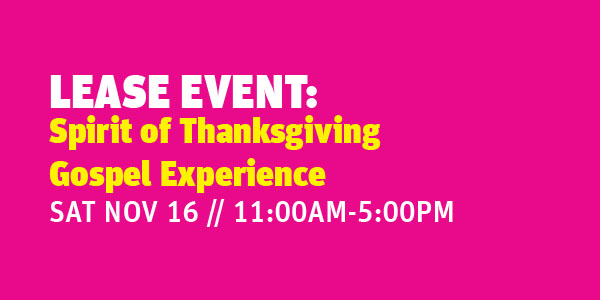 LEASE EVENT: Spirit of Thanksgiving Gospel Experience @ Grand Park Performance Lawn + Olive Court (between Grand and Hill) | Los Angeles | California | United States
