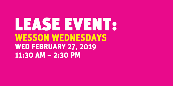 LEASE EVENT: Wesson Wednesdays @ Grand Park Event Lawn (Spring Street)