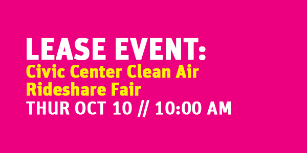 LEASE EVENT:  Civic Center Clean Air Rideshare Fair @ Grand Park's Event Lawn | Los Angeles | California | United States