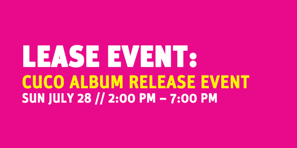 LEASE EVENT: CUCO Album Release Event @ Grand Park - Event Lawn (Off Spring St.)